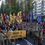 „სიკვდილი მოსკოველებს“ – კიევში 15000-მა ნაციონალისტმა მანიფესტაცია გამართა